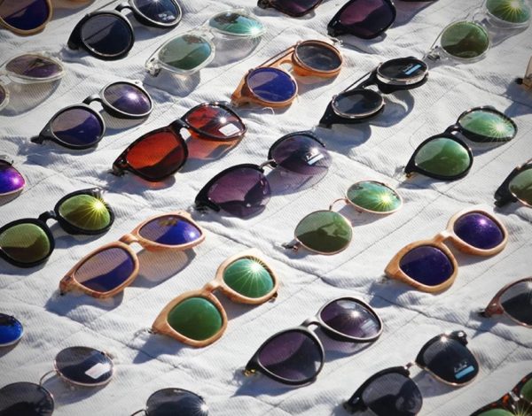 Gafas en el top manta.