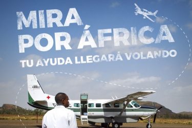 La campaña Mira por África facilitarán la llegada de doctores a zonas de África a las que se no puede acceder por vía terrestre.