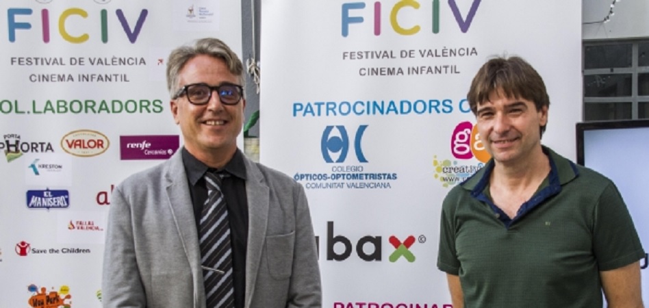 Vicente Montalvá, secretario del Coocv, y Marcos Campos, director del Ficiv,
