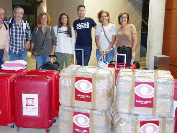 Equipo de cooperantes de la Fundación La Arruzafa que viajó a Madagascar.