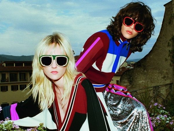 Modelos con gafas de Emilio Pucci