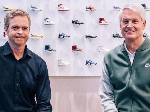 John Donahoe junto al mítico Mark Parker. FOTO: Nike