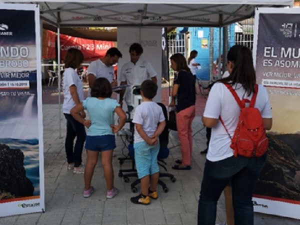 El evento relacionado con la salud visual se realizó en el Club Unión Zona Norte