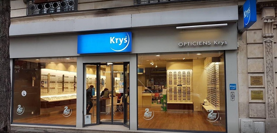 Óptica de Krys en París. El mercado de la óptica crece en Francia