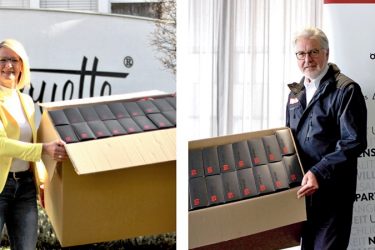 Silhouette ha hecho una primera donación de 20.000 gafas de su marca deportiva Evil Eye a la Cruz Roja