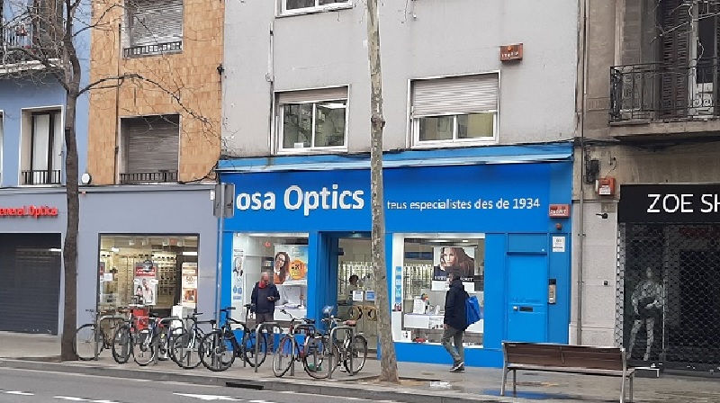 Josa Optics ha concentrado la actividad en Sants en su local histórico.