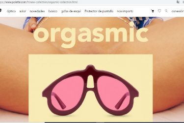 Polette. Campaña de las gafas Orgsamic,. Modaengafas.com