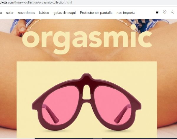 Polette. Campaña de las gafas Orgsamic,. Modaengafas.com