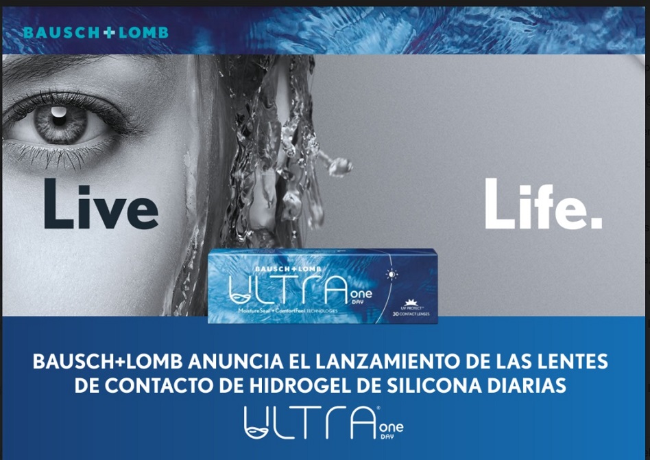 Bausch+Lomb anuncia el lanzamiento de las lentes de contacto de hidrogel de silicona diarias Ultra One Day