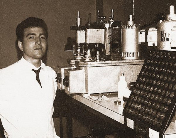 Ángel Toledano durante su primera etapa en Lenticon.