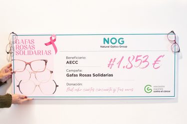 Natural Optics Group avanza en RSC con una donación a la Asociación Española Contra el Cáncer