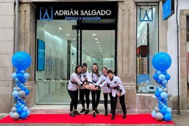 Adrián Salgado Óptica y Audición está firmemente implantado en Galicia