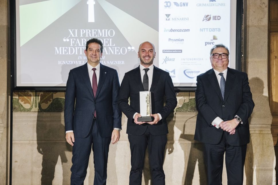 Amplifon recibe el premio Faro del Mediterráneo de la Cámara de Comercio Italiana de Barcelona