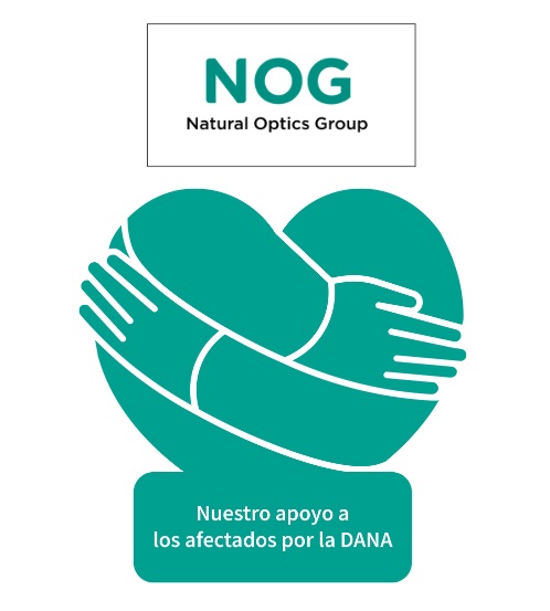 Logo realizado por Natural Optics para los afectados por la DANA.