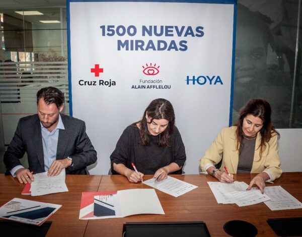 La Fundación ALAIN AFFLELOU, Cruz Roja Española y HOYA renuevan su compromiso con la salud visual en la VIª edición de “Volviendo a Ver”