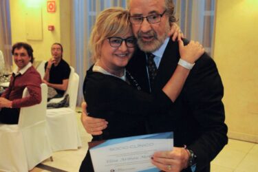 Elisa Aribau con Robert Sanet