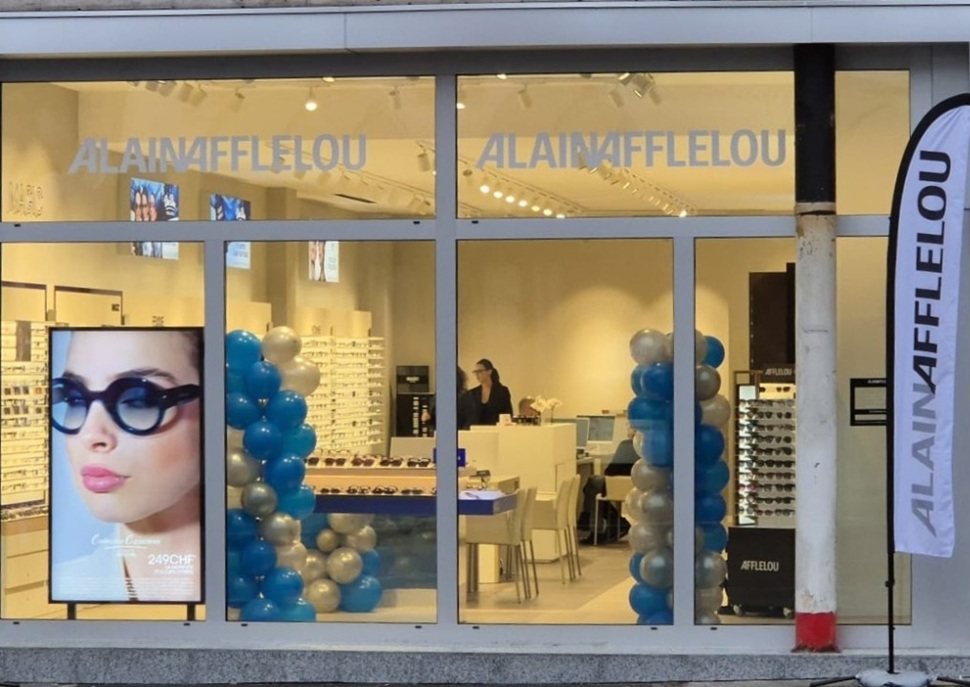 Afflelou refuerza su red suiza y rompe la barrera de las 20 ópticas con una apertura en Friburgo